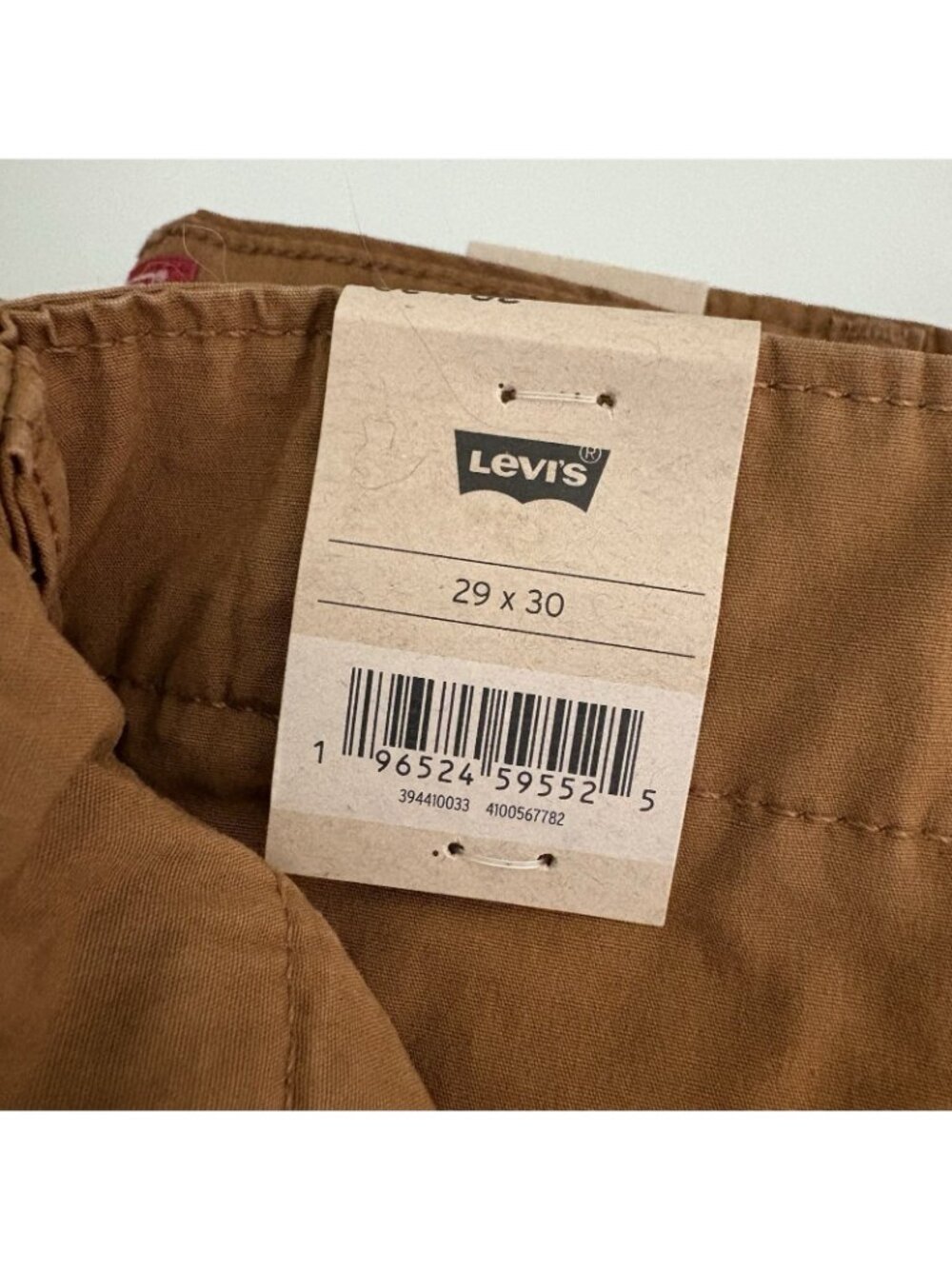 Levi’s Men Size 29x30 Brown Stretch Casual Chino XX Cargo Taper Pants NWT - Picture 12 of 13